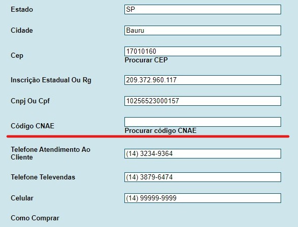 Melhor Envios - Configuração